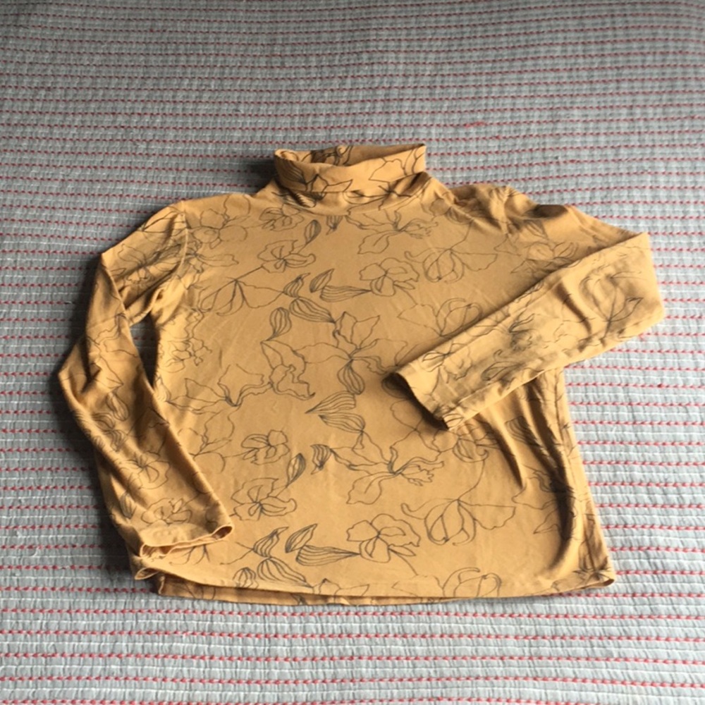 North of West mustard turtleneck